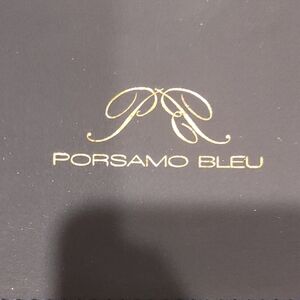 Porsamo Bleu  Stainless Steel Watch With Topaz